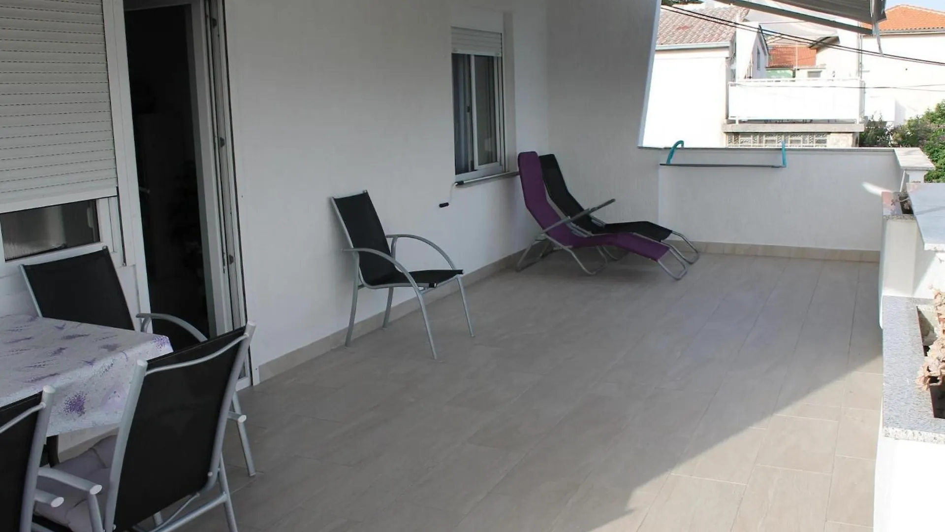 Serene Sea View Krk Apartment With Balcony - Two Bedroom Apartment With Sea View And Balcony Krk Town
